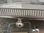 Load image into Gallery viewer, Antique Victorian Silver Plated Gallery Tea Tray
