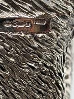 Load image into Gallery viewer, Sterling Silver Border Terrier - full english hallmark
