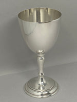Load image into Gallery viewer, Antique Silver Plated Large Goblet
