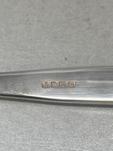 Set of Six Art Deco Pastry Forks in Case