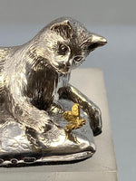 Load image into Gallery viewer, Sterling Silver Cat Model
