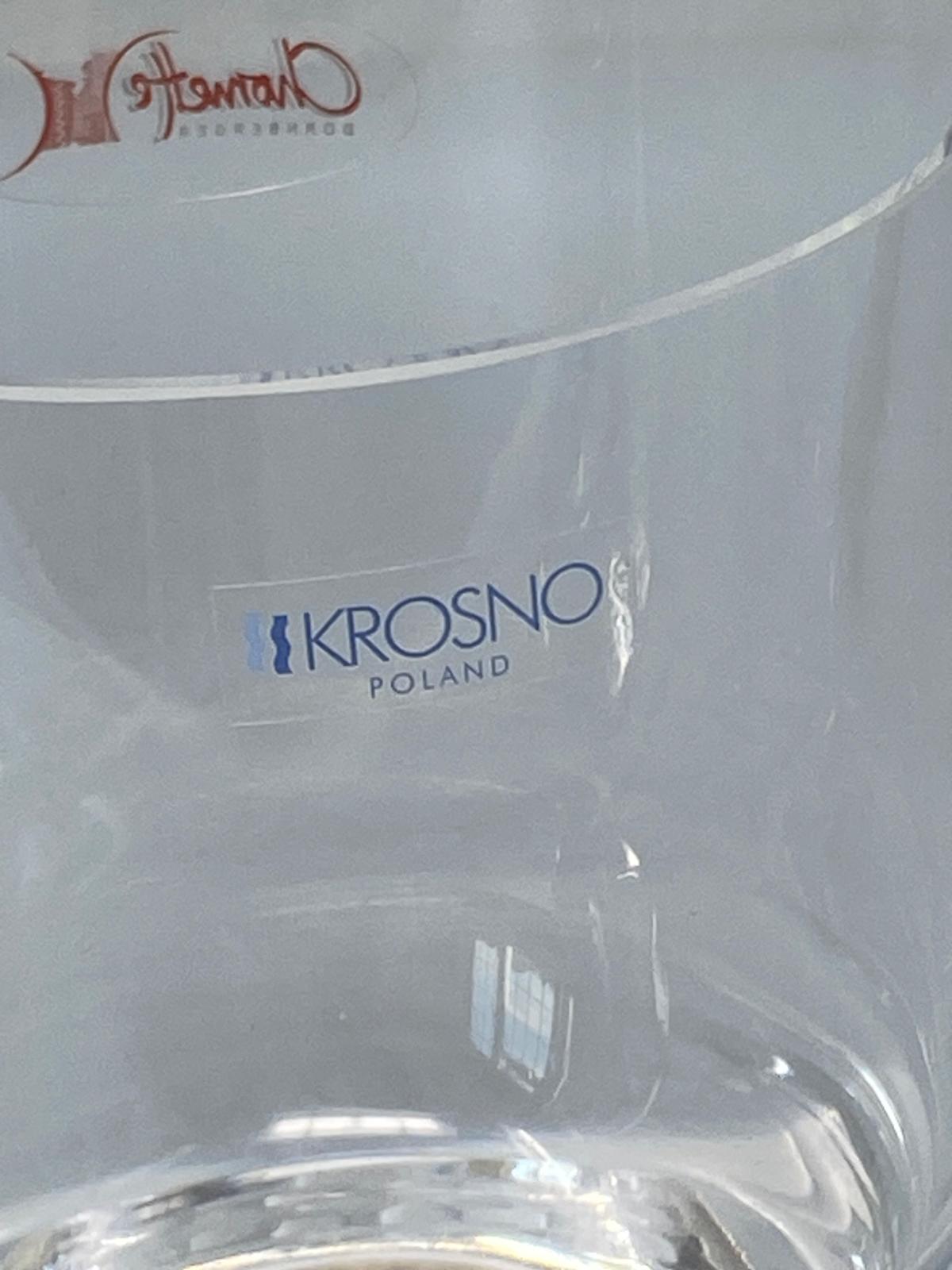 SterlingSilver & Krosno Glass Tankard - one pint