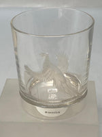 Load image into Gallery viewer, Sterling Silver &amp; Crystal Engraved Tumblers with Pheasants
