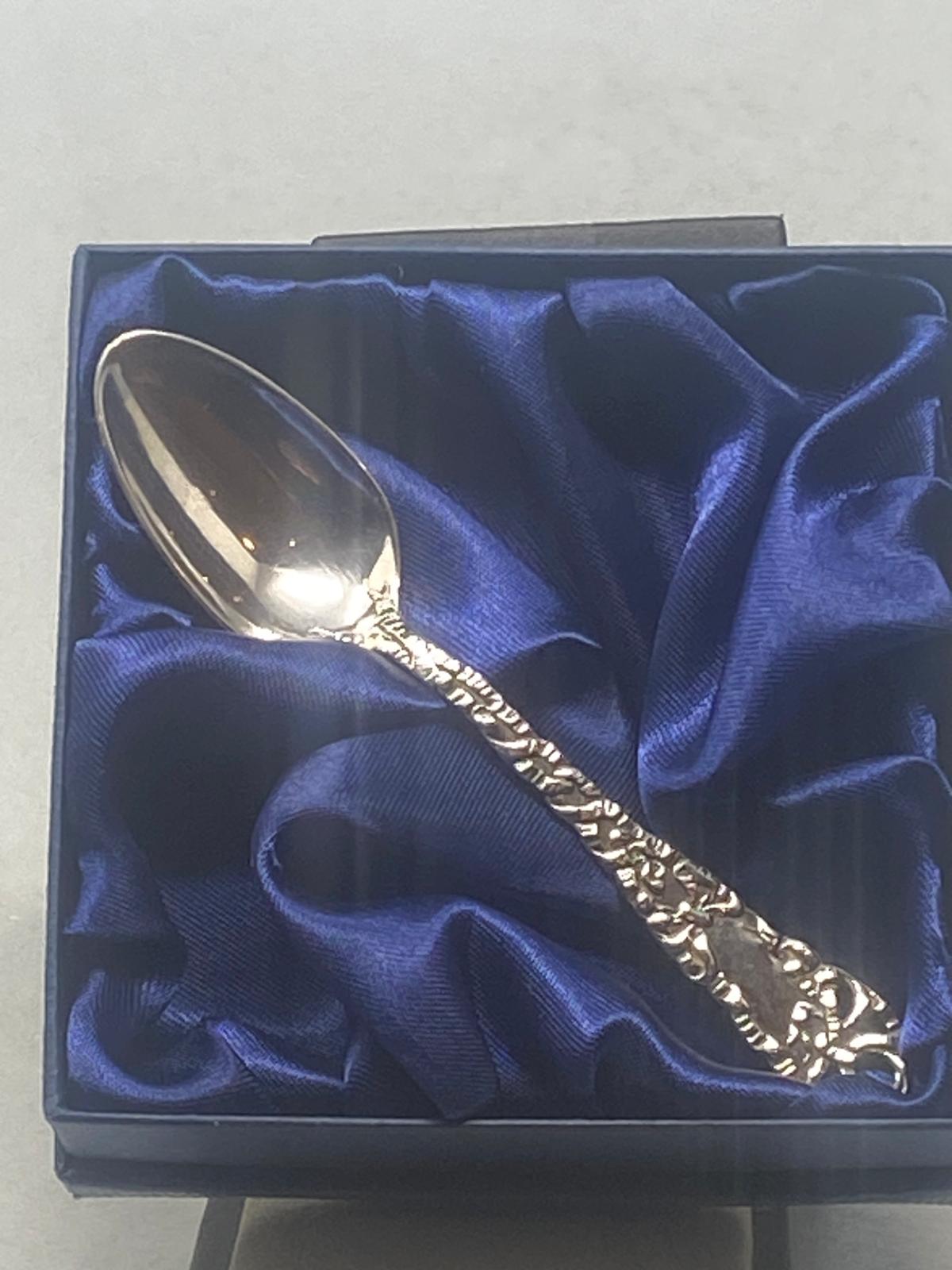 Sterling Silver Childs Spoon in Case