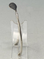 Load image into Gallery viewer, Antique Sterling Silver Wishbone Sugar Tongs
