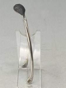 Antique Sterling Silver Wishbone Sugar Tongs