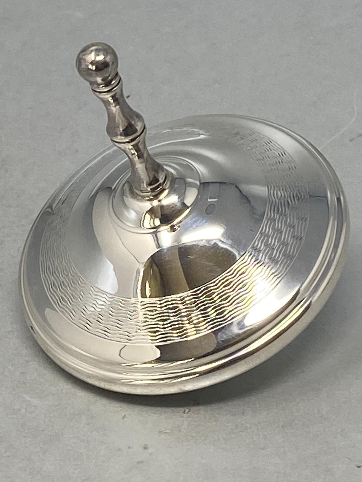 Sterlling Silver Spinning Top by Linley
