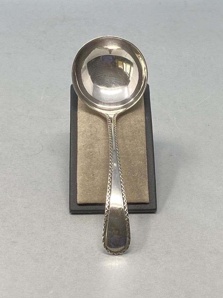 Antique Silver Pate Sauce Ladle