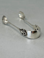 Load image into Gallery viewer, Pair of Antique Sterling Silver Sugar Tongs
