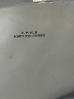 Load image into Gallery viewer, Antique Silver Plated Chippendale Salver on 4 Feet

