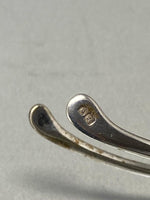 Load image into Gallery viewer, Antique Sterling Silver Wishbone Sugar Tongs
