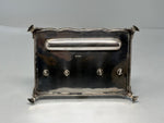 Load image into Gallery viewer, Antique Sterling Silver Two Bottle Inkstand
