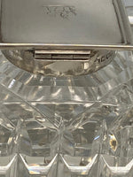 Load image into Gallery viewer, Antique Sterling Silver &amp; Cut Glass Inkwell
