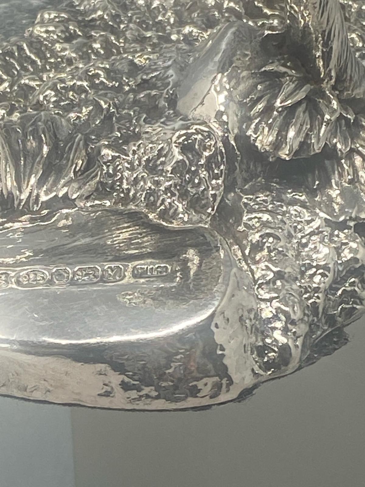 Sterling Silver Stag - fully hallmarked