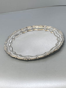 Antique Silver Plated Salver