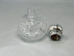 Load image into Gallery viewer, Antique Sterling Silver &amp; Cut Glass Perfume Bottle - Hallmarked London 1883
