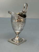 Load image into Gallery viewer, Antique Sterling Silver George III Helmet Style Cream Jug
