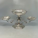 Load image into Gallery viewer, Antique Sterling Silver Centrepiece by Walker &amp; Hall
