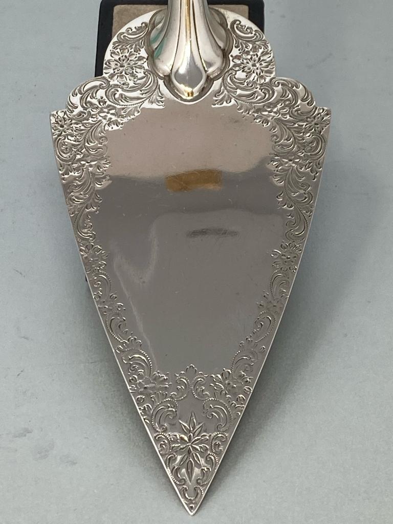 Antique Victorian Silver Trowel