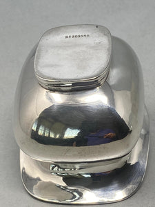 Antique Sterling Silver Oblong Cream/Milk Jug