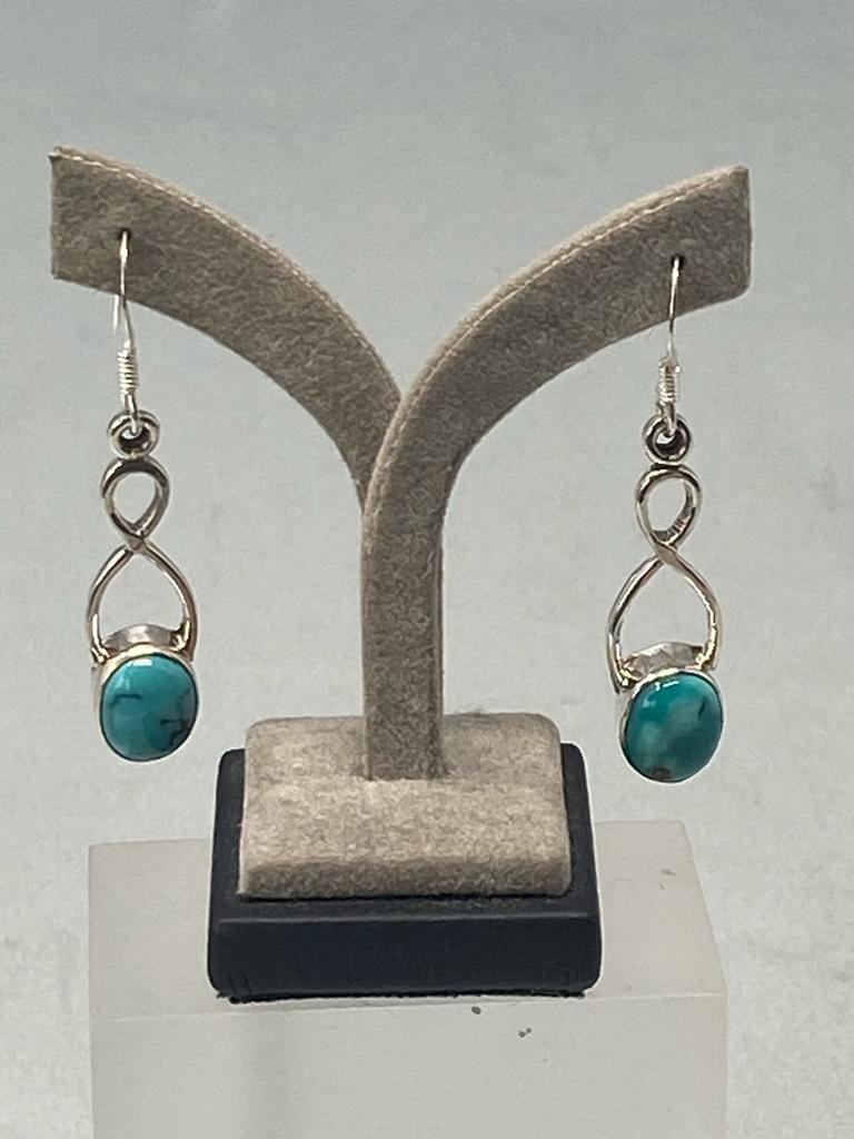 Sterling Silver and Turquoise Earrings