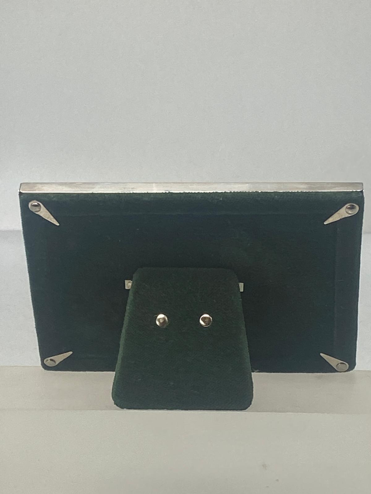 Sterling Silver Teddy Bear Photo Frame