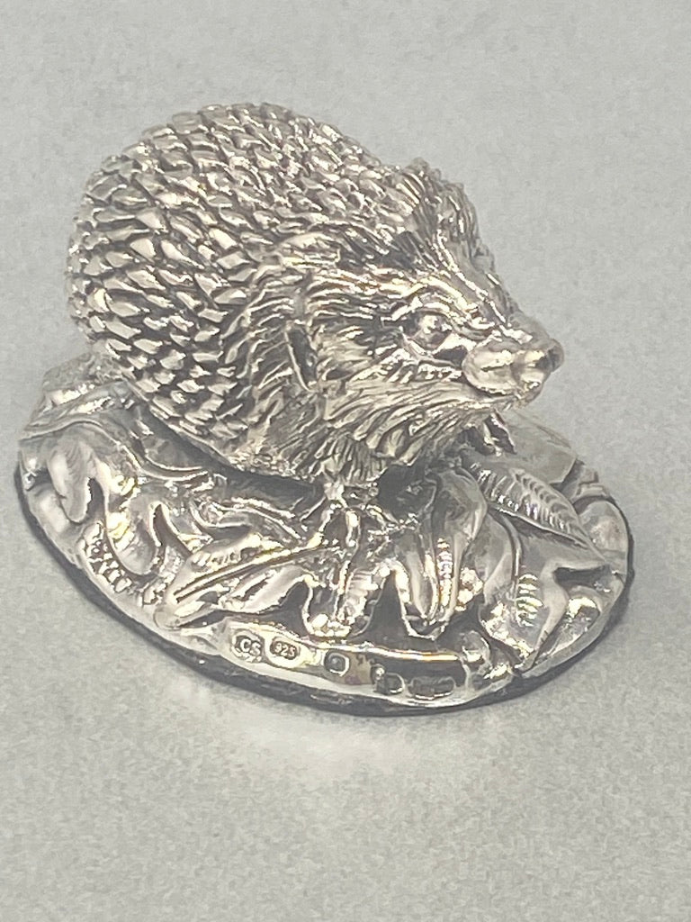 Sterling Silver Hedgehog
