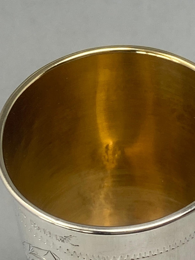 Antique Sterling Silver Kiddush Cup