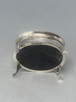 Load image into Gallery viewer, Antique Sterling Silver Trinket/Ring Box Hallmarked : Chester 1924
