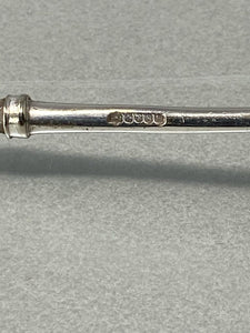 Antique Silver Plated Leaf Spoon
