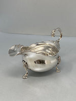 Load image into Gallery viewer, Antique Old Sheffield Plate Sauce Boat
