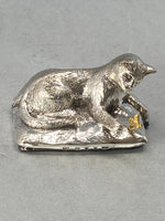 Load image into Gallery viewer, Sterling Silver Cat Model
