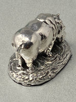 Load image into Gallery viewer, Sterling Silver Mini Hippo
