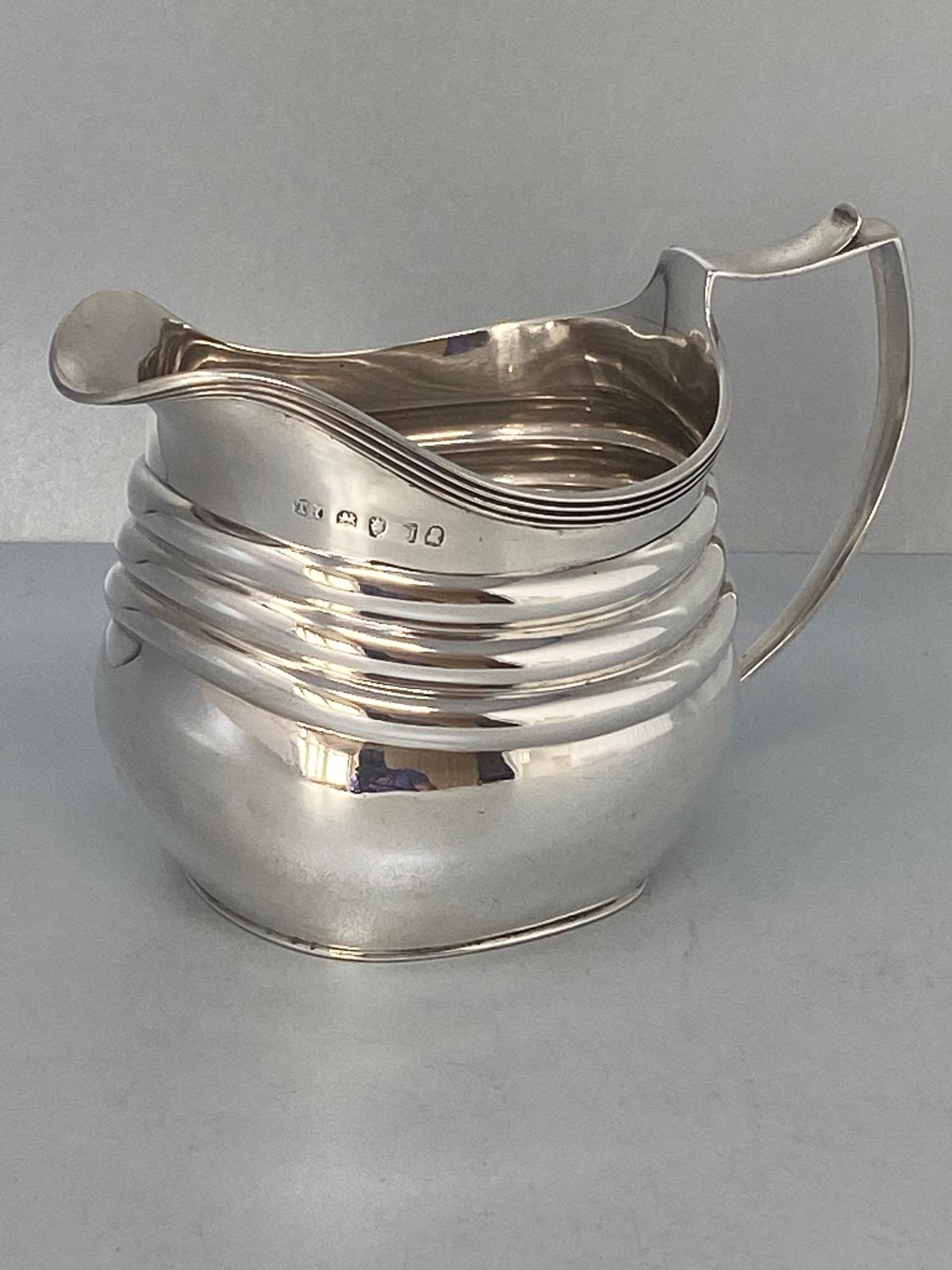 Antique Sterling Silver George III Cream Jug