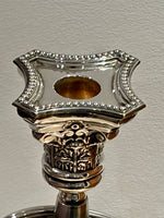 Load image into Gallery viewer, Antique Sterling Silver 3 Lite Candelabra
