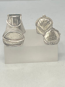 Silver Miniature Handbag - Covent Garden