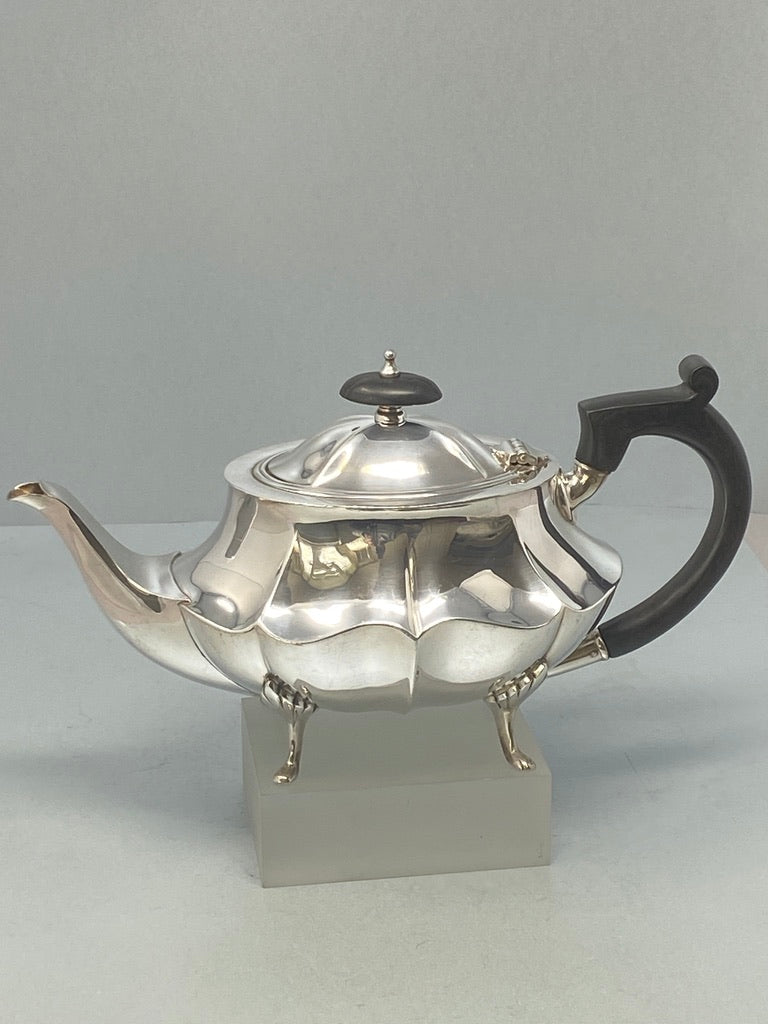 Antique Silver Plated Four Piece Tea & Coffee Set