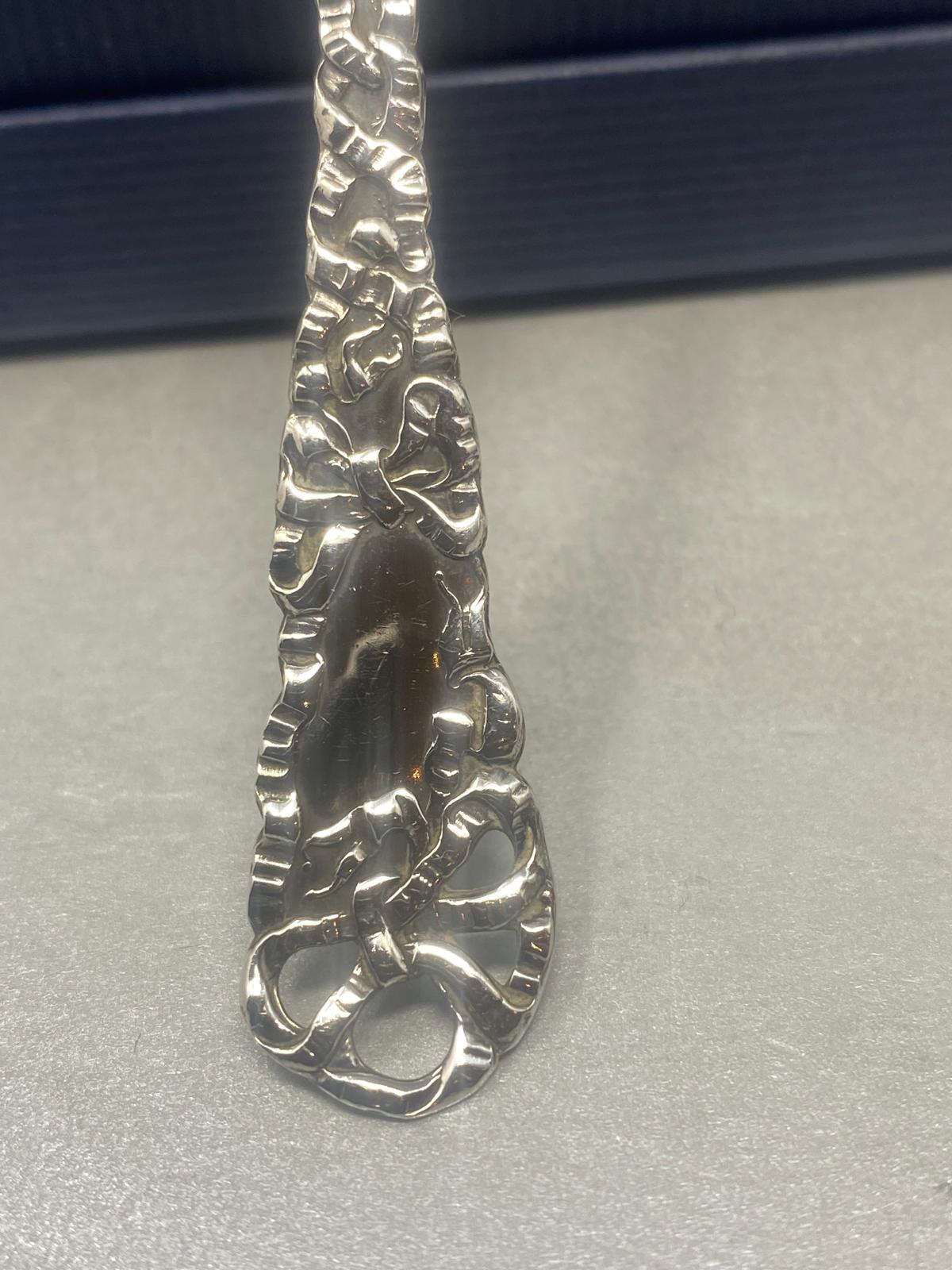 Sterling Silver Childs Spoon in Case