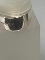 Load image into Gallery viewer, Pair of Sterling Silver &amp; Glass Shot Glasses
