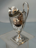 Load image into Gallery viewer, Antique Sterling Silver George III Helmet Style Cream Jug
