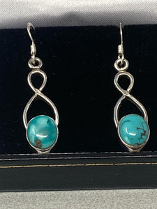 Sterling Silver and Turquoise Earrings