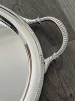 Load image into Gallery viewer, Antique Victorian Silver Plated Tray by William Hutton circa 1860 in excellent condition

