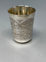 Load image into Gallery viewer, Antique Russian Sterling Silver Beaker
