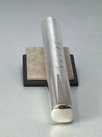Load image into Gallery viewer, Silver Cigar Tube with Feature Hallmarks
