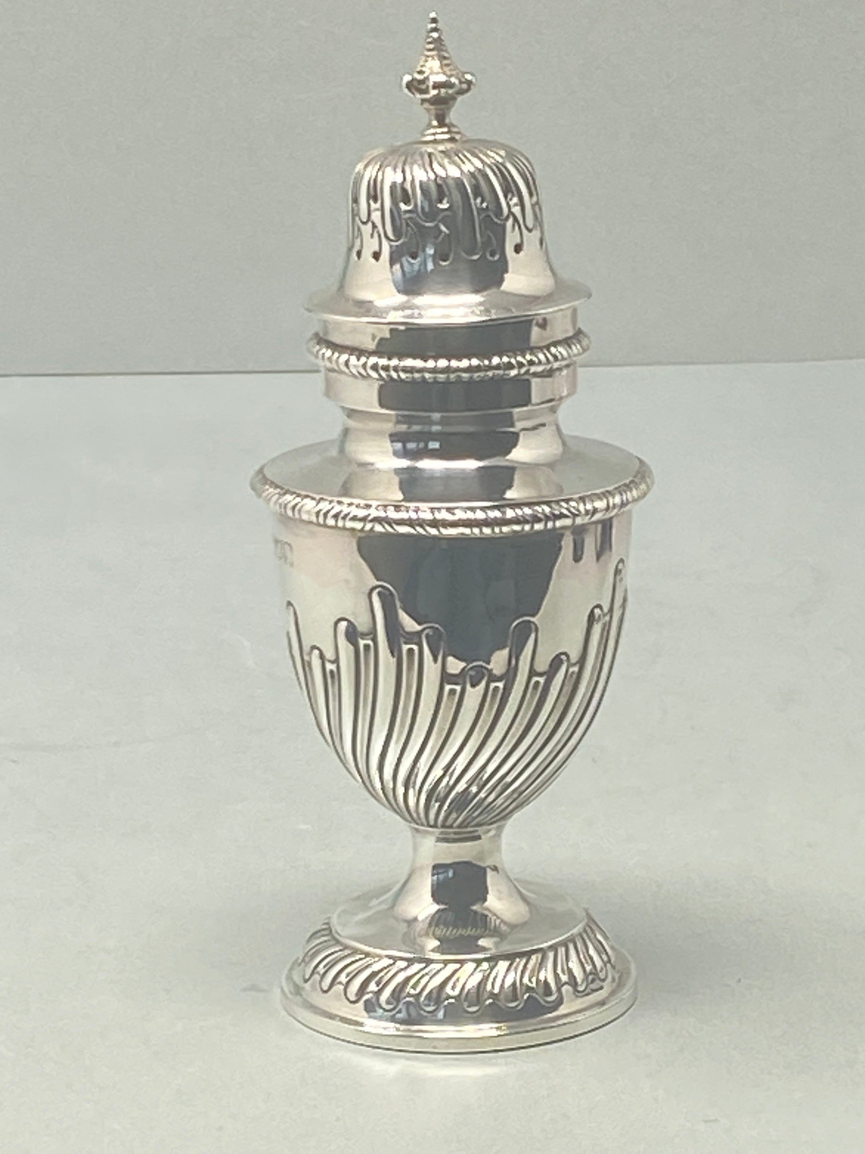 Antique Sterling Silver Sugar Caster