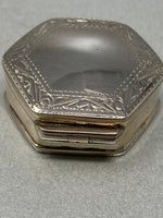 Load image into Gallery viewer, Sterling Silver Hexagonal Pill Box
