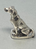 Load image into Gallery viewer, Sterling Silver Sitting Labrador
