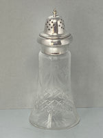 Load image into Gallery viewer, Antique Silver Plate and Glass Sugar Caster
