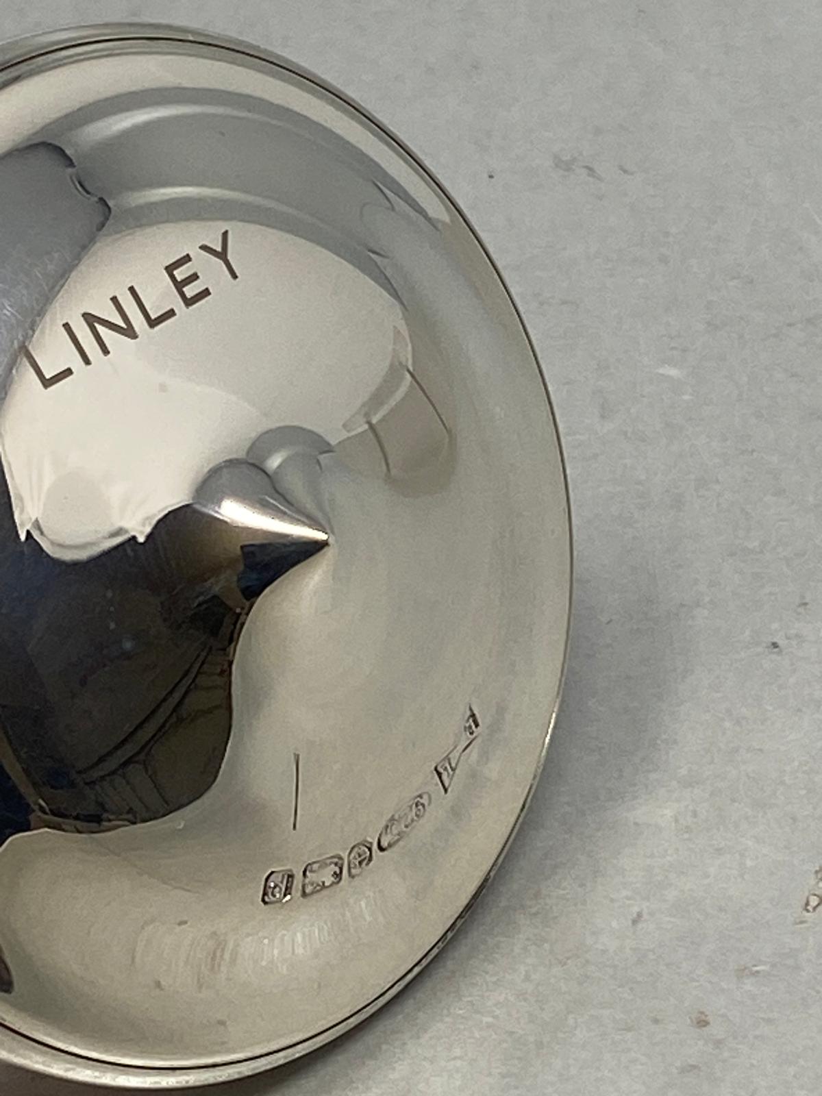 Sterlling Silver Spinning Top by Linley