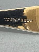 Load image into Gallery viewer, Antique Silver Plated Salad Servers

